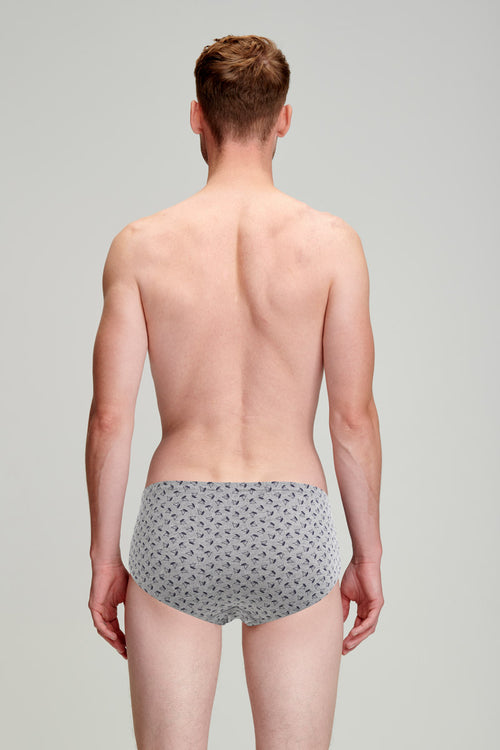Slip mit „voiliers-Motiv – leichte Bio-Baumwolle - Armor-lux - 2