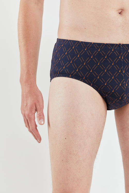 Bedruckter Slip - Baumwolle - Armor-lux - 2