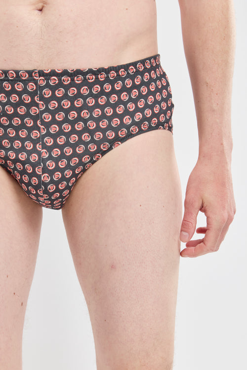 Briefs with boat motifs - light cotton - Armor-lux - 2