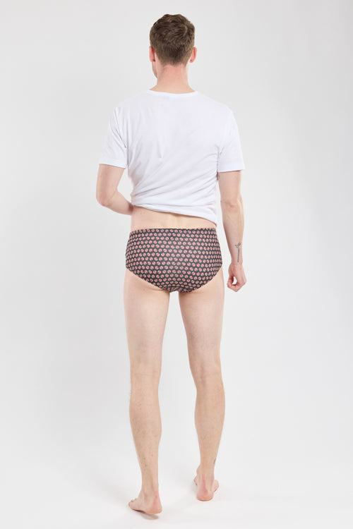 Briefs with boat motifs - light cotton - Armor-lux - 4