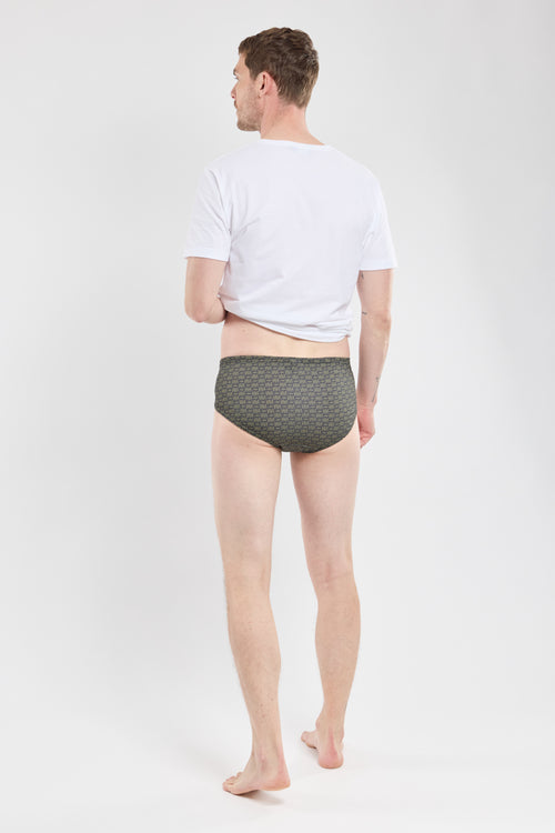 Briefs with sardine motifs - light cotton - Armor-lux - 3