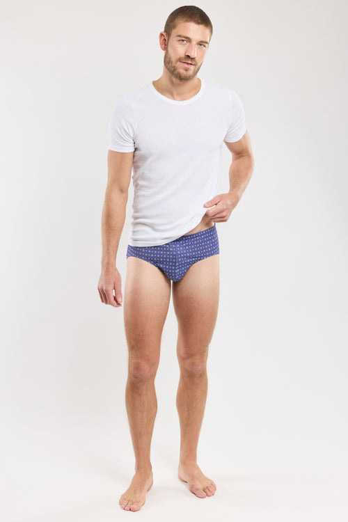 Geometric briefs - lightweight organic cotton - Armor-lux - 3