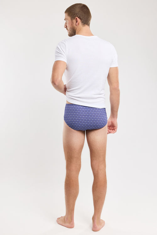 Geometric briefs - lightweight organic cotton - Armor-lux - 4