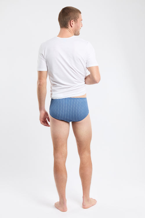 Slip imprimé pois - coton issu de l