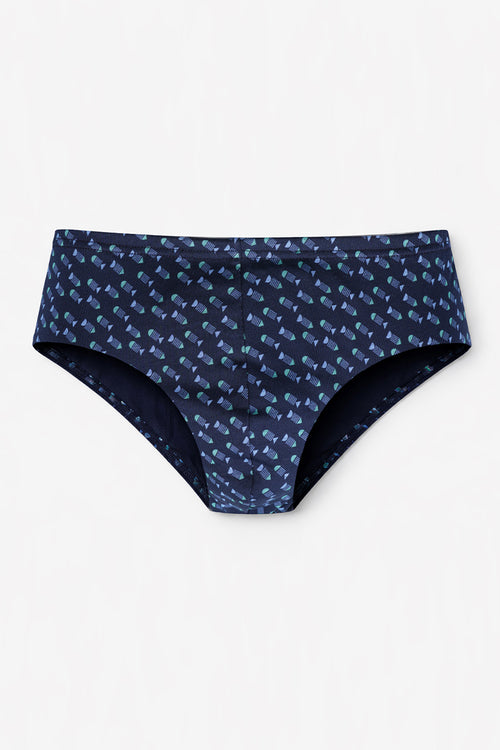 Slip imprimé - coton issu de l