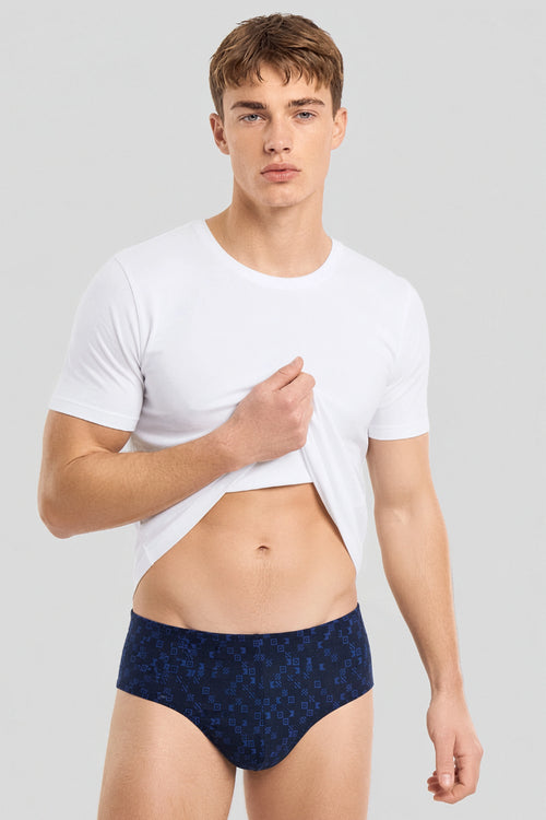 Bedruckter Slip - Bio-Baumwolle - Armor-lux - 1