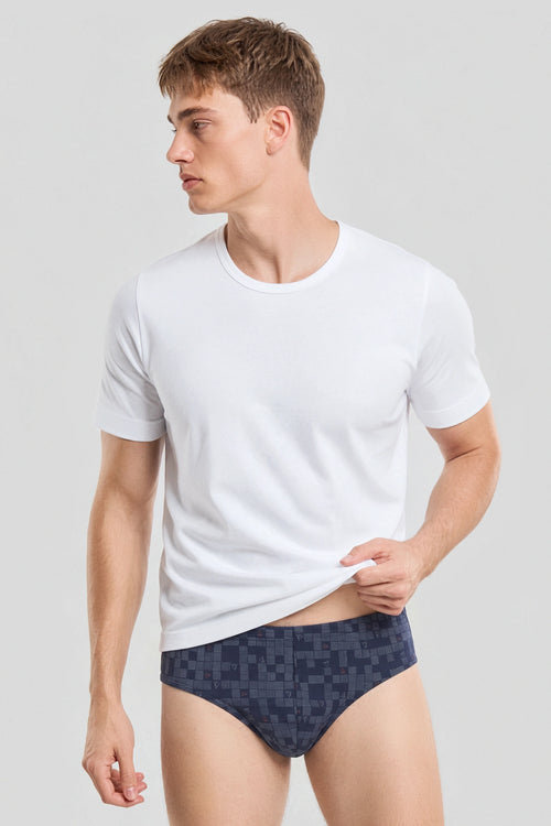 Bedruckter Slip - Bio-Baumwolle - Armor-lux - 1