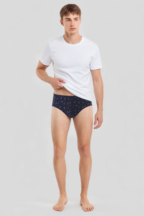 Bedruckter Slip - Bio-Baumwolle - Armor-lux - 2