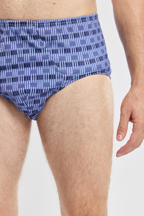 Sailboat patterned Y-front briefs - organic cotton - Armor-lux - 2