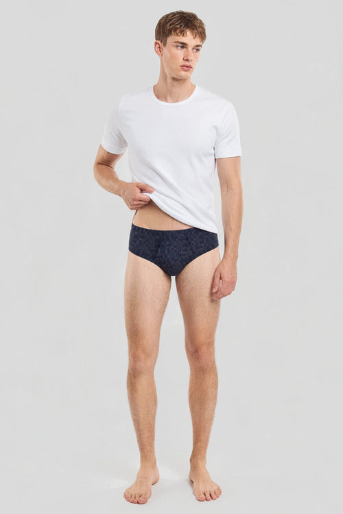 Printed open briefs - organic cotton - Armor-lux - 2