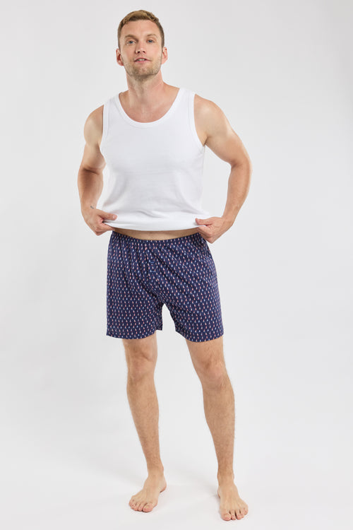 Unterhose „Segelboote – leichte Baumwolle aus Bio-Anbau - Armor-lux - 1