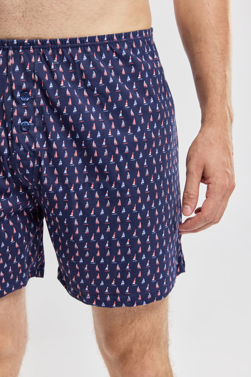 Unterhose „Segelboote – leichte Baumwolle aus Bio-Anbau - Armor-lux - 2