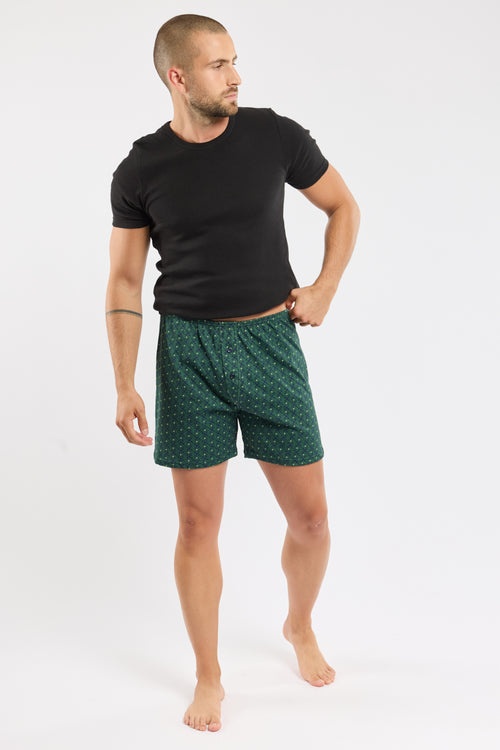 Printed boxer shorts - cotton - Armor-lux - 3