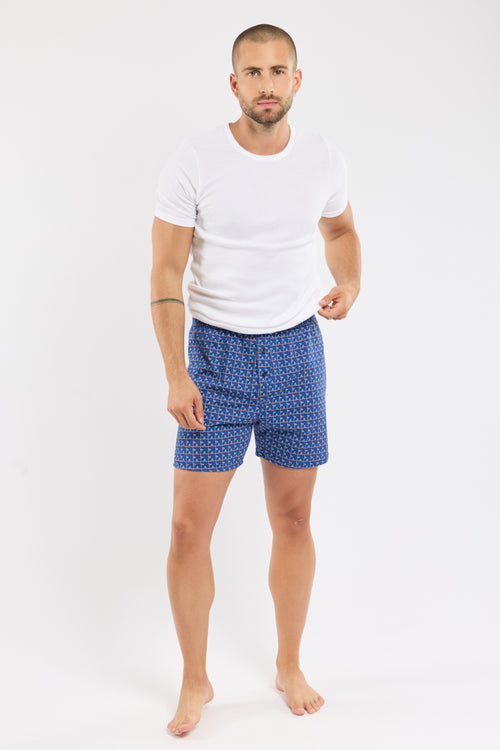 Printed boxer shorts - cotton - Armor-lux - 3