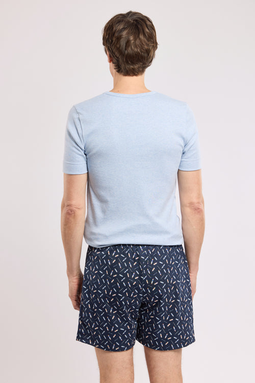 Printed boxer shorts - lightweight organic cotton - Armor-lux - 4