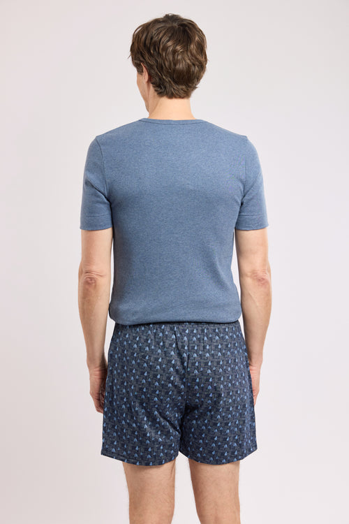 Printed boxer shorts - lightweight organic cotton - Armor-lux - 4