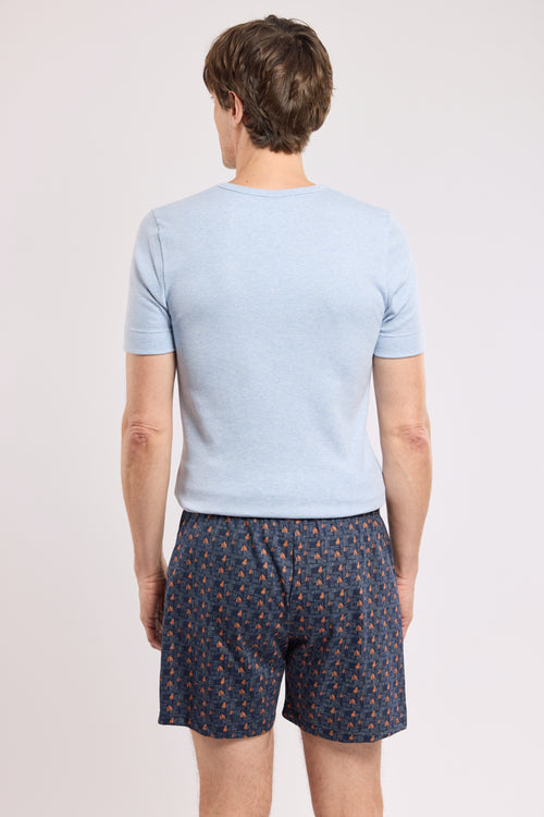 Printed boxer shorts - lightweight organic cotton - Armor-lux - 4
