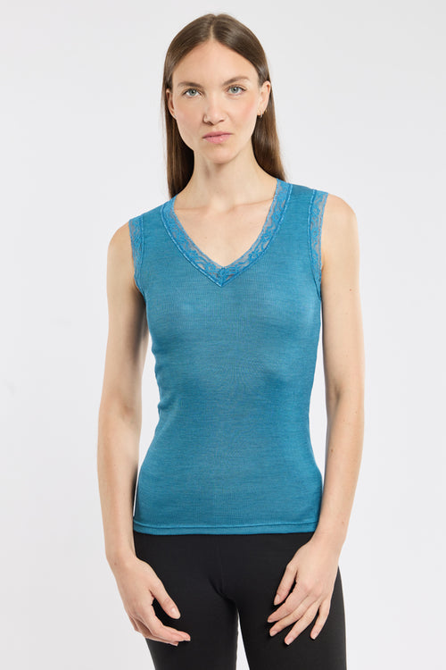 Tanktop – Wolle und Seide - Armor-lux - 2