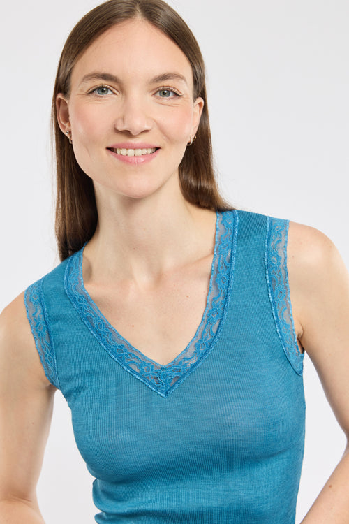 Tanktop – Wolle und Seide - Armor-lux - 1