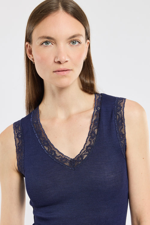 Débardeur - laine et soie - Armor-lux - 2