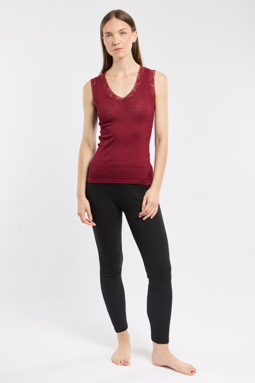 Vest top — wool and silk - Armor-lux - 3