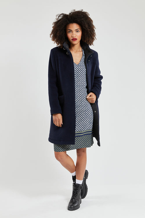 Long coat - wool - Armor-lux - 1
