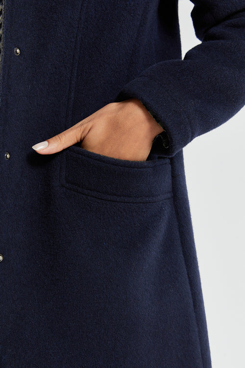 Manteau long - laine - Armor-lux - 4