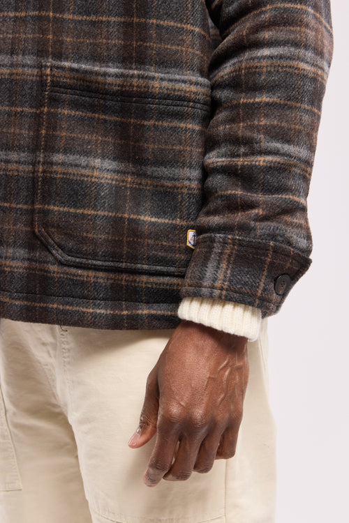 Veste à carreaux - drap de laine - Armor-lux - 4