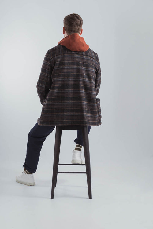 Veste à carreaux - drap de laine - Armor-lux - 2
