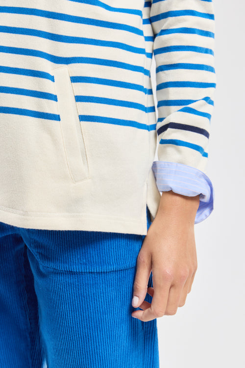 Striped hoodie - rustic cotton - Armor-lux - 3