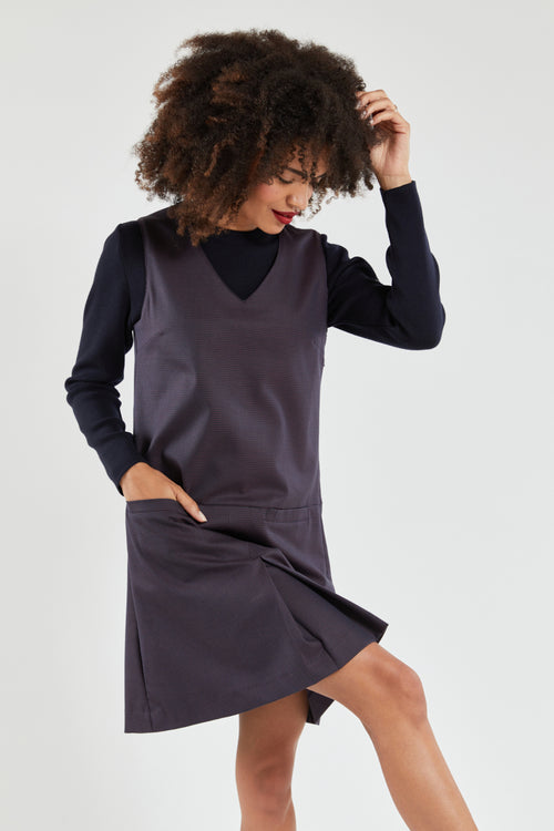 Robe sans manches à carreaux - Armor-lux - 4