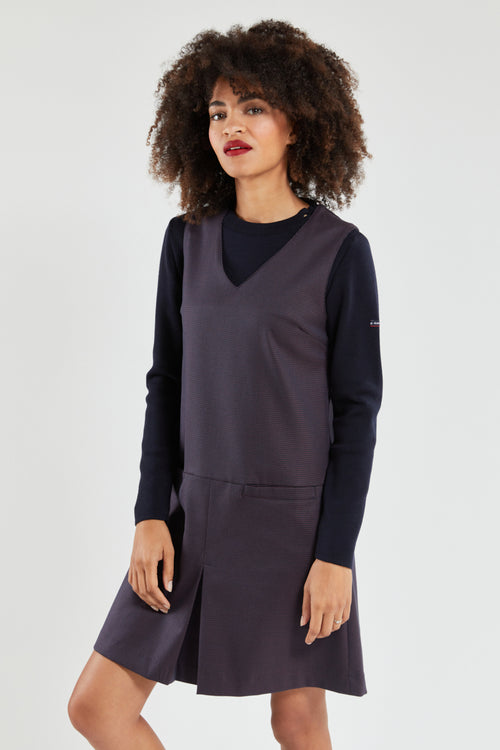 Robe sans manches à carreaux - Armor-lux - 1