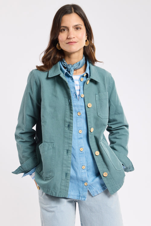 Veste pêcheur - coton canvas - Armor-lux - 1