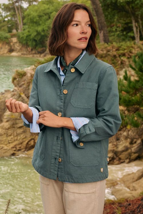 Fischerjacke – Baumwoll-Canvas - Armor-lux - 1