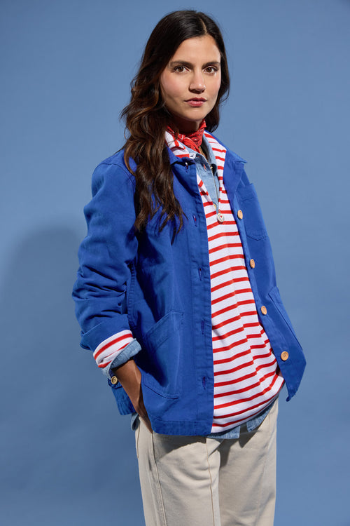 Veste pêcheur Heritage - coton canvas - Armor-lux - 1