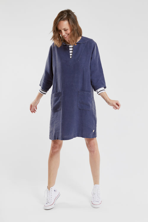 Robe vareuse Héritage - lin - Armor-lux - 3