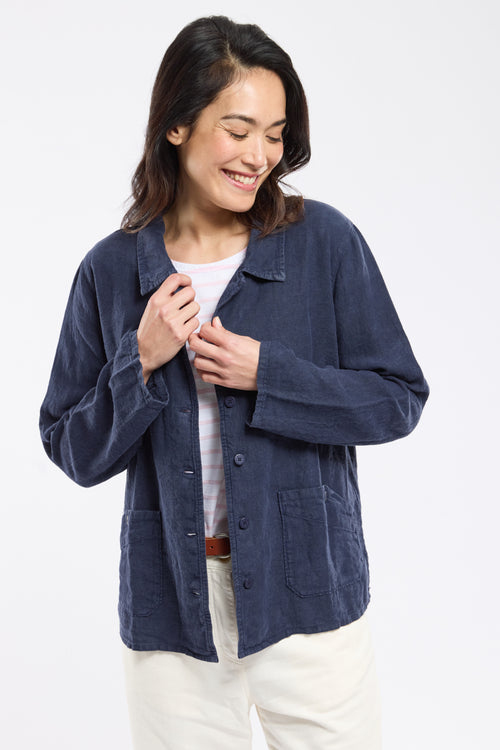 Veste pêcheur - lin - Armor-lux - 1