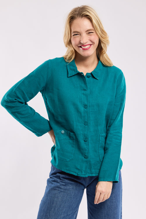 Veste pêcheur légère - lin - Armor-lux - 1