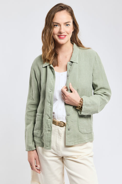 Veste pêcheur légère - lin - Armor-lux - 1