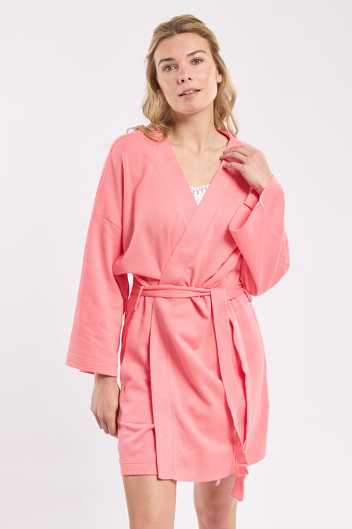 Loungewear kimono - cotton and lyocel - Armor-lux - 1