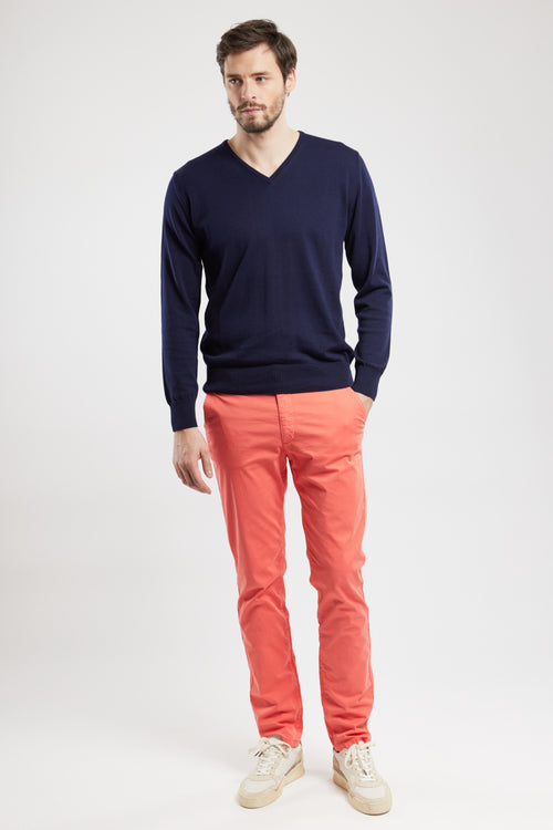 Straight cut chinos - cotton - Armor-lux - 1
