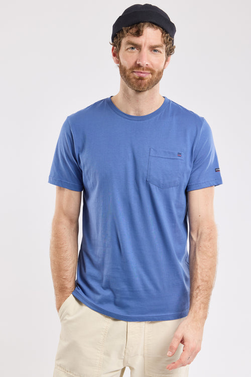 T-shirt avec poche - coton léger - Armor-lux - 1