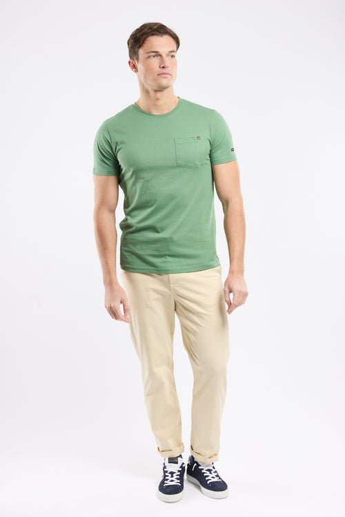 T-Shirt mit Tasche – leichte Baumwolle - Armor-lux - 3