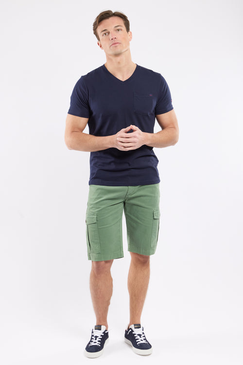 V-neck T-shirt – lightweight cotton - Armor-lux - 3