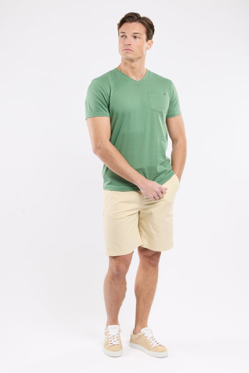 T-Shirt mit V-Ausschnitt – leichte Baumwolle - Armor-lux - 3