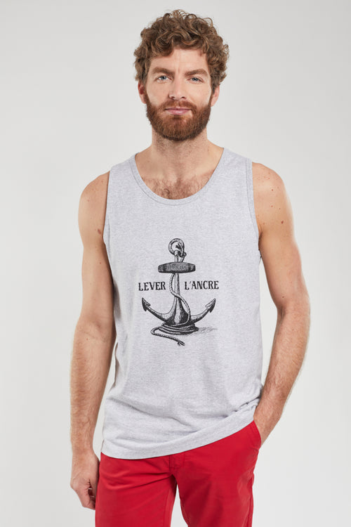 Anchor tank top - light cotton - Armor-lux - 1