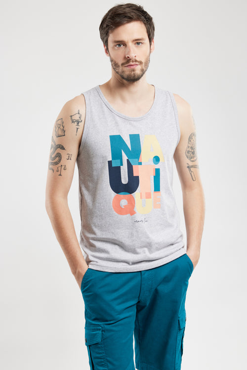 Tanktop „nautisches Motiv“ – leichte Baumwolle - Armor-lux - 1