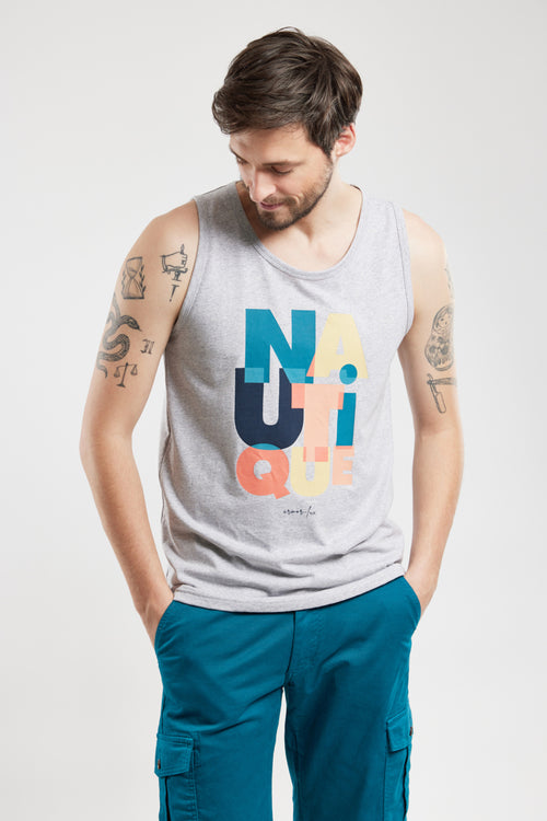 Tanktop „nautisches Motiv“ – leichte Baumwolle - Armor-lux - 4
