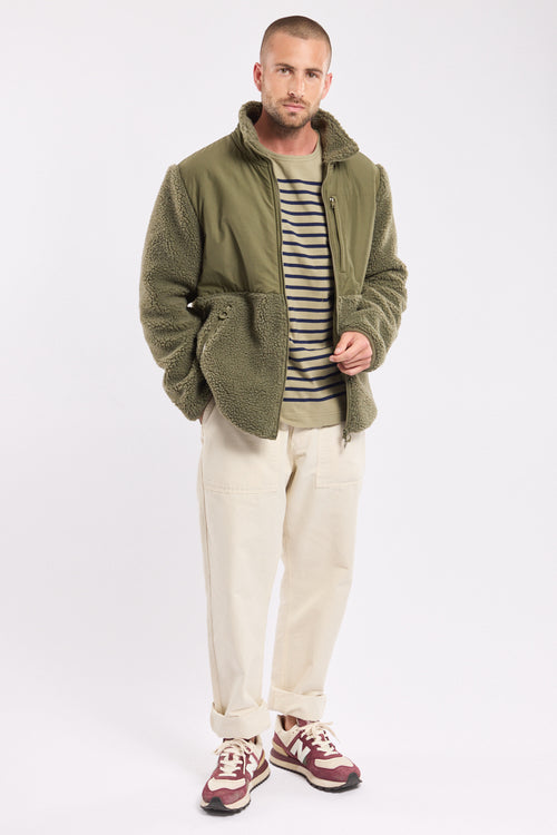 Heritage Sherpa Zip Jacket - Armor-lux - 3