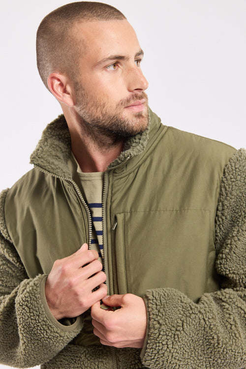 Heritage Sherpa Zip Jacket - Armor-lux - 4